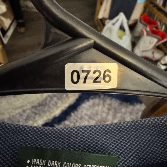 MASTERS COLLECTION Polo Shirt Men 2XL Blue Stripe 60's Two-Ply Mercerized READ! - Picture 11 of 11